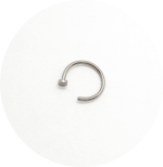 Argola com trava - Natural, PVD Gold ou PVD Black