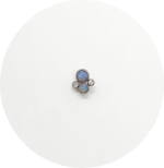 Labret  Opala Lílás com Zircônia 4P - Imagem 2