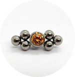 Labret Zircônia Champagne 6B