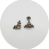 Labret Ornamental Zircônia Champagne 6B - Image 2