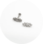 Labret Zircônia 7P - Imagem 2