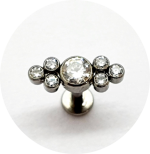 Labret Zircônia 7P - Imagem 3