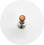Labret Opala Rosa Mini 3B - Imagem 2