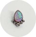 Labret Gota Opala 5B - Várias Cores - Imagem 2