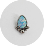 Labret Gota Opala 5B - Várias Cores - Imagem 3