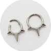 Segmento Articulado Spike Triplo com Zircônias cravejadas - Image 2