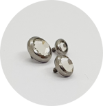 Labret Cristal Flat M2 - Imagem 2