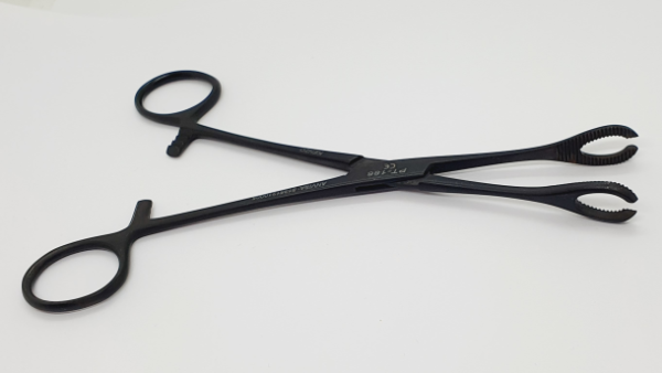 Pinça Oval Aberta PVD Black