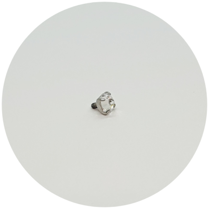 LABRET ZIRCONIA CRAVEJADA COM PONTA
