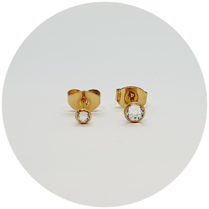 BRINCO ZIRCONIA FLAT PVD GOLD